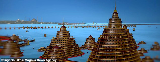 Vì vậy, một số người cho rằng những tàn tích trên chính là thành phố Atlantis huyền thoại mà con người mãi chưa tìm thấy.