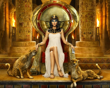 Không chỉ xinh đẹp, Nữ hoàng Cleopatra còn nổi tiếng với sự thông minh và tài giỏi. Nhờ vậy, bà hoàng Ai Cập này đã chiếm được trái tim của 2 người đàn ông quyền lực thời ấy là lãnh tụ chính trị La Mã Julius Caesar và danh tướng Mark Antony.