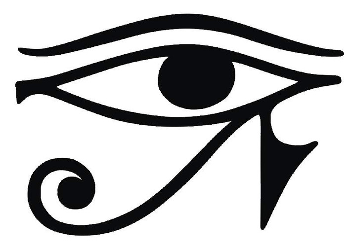 Con mắt Horus (hay mắt Ai Cập) - biểu tượng quyền lực của Ai Cập cổ đại - được nhiều người trên thế giới biết đến bởi nó được sử dụng rộng rãi cho đến ngày nay.