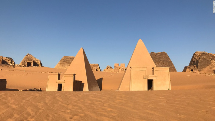 Những kim tự tháp bị lãng quên ở Sudan ít được du khách biết đến hơn so với các kim tự tháp ở Ai Cập.