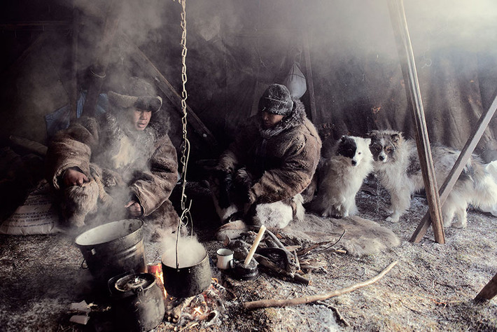 Bộ lạc Chukchi, Nga. (Nguồn Bored Panda)