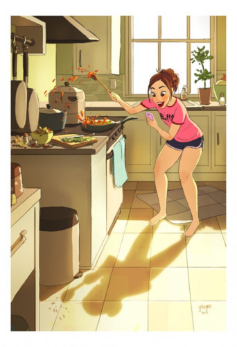 Có một chút liều lĩnh khi tận hưởng cuộc sống độc thân nhưng điều đó chẳng sao cả.