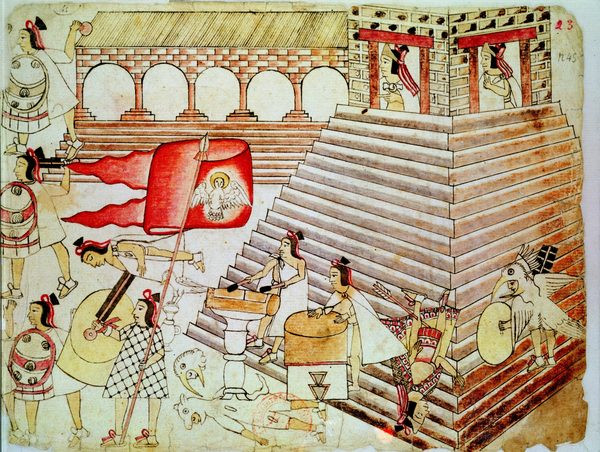 4. Quan niệm của người Aztec về địa ngục đối với mỗi một loại người là khác nhau, tùy thuộc vào cách họ chết như thế nào. Theo đó, địa ngục của những chiến binh khi chết trên chiến trường sẽ là thế giới bên kia có sự liên quan đến chiến tranh.