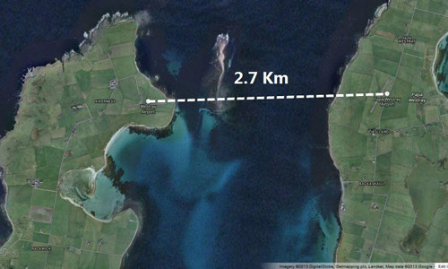 Chuyến bay ngắn nhất thế giới là chuyến hành trình dài 2,7 km đi từ đảo Westray tới đảo Papa Westray, cùng thuộc quần đảo Orkney, Scotland. Chuyến bay này chỉ mất vỏn vẹn 47 giây trong điều kiện thời tiết lý tưởng.