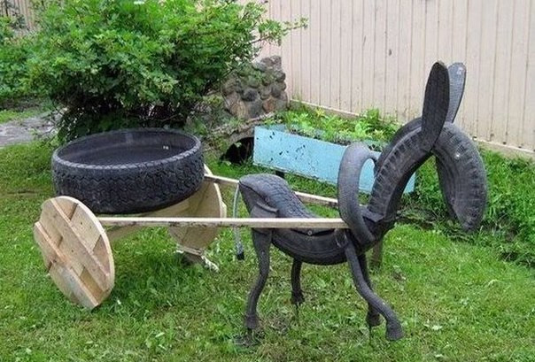 Chú lừa kéo xe.