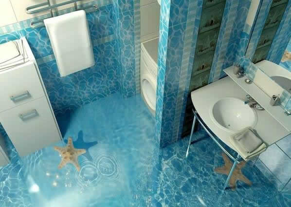 Những thiết kế này được làm nên từ những bức tranh 3D mang hơi thở biển cả.