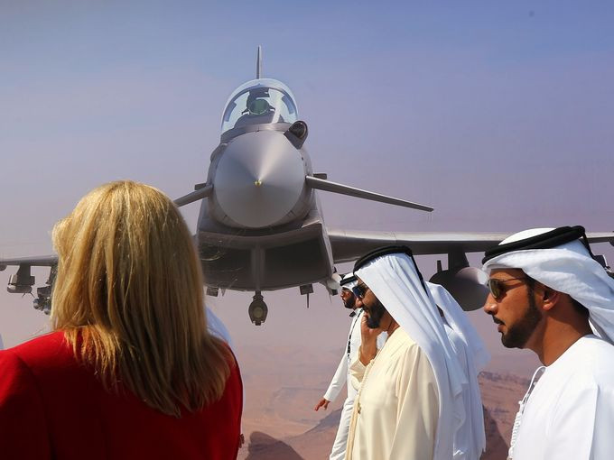 Được tổ chức ở Các tiểu vương quốc Arab thống nhất (UAE) từ năm 1989, Triển lãm hàng không Dubai đã mang tới cho khách tham quan nhiều mẫu máy bay hiện đại và tinh vi.