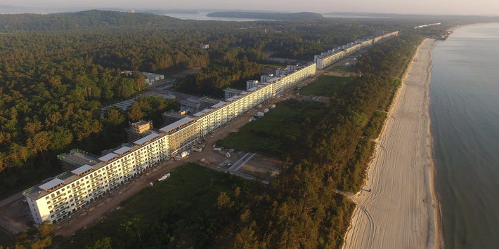 Theo thiết kế, khu nghỉ dưỡng Prora của Hitler gồm 10.000 phòng.
