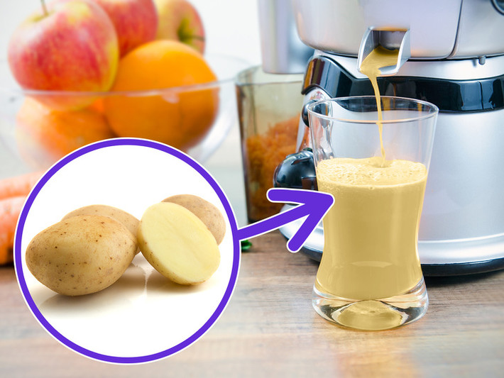 Nước ép khoai tây rất giàu các vitamin và khoáng chất, bao gồm canxi, phốt pho và vitamin C. Do đó, uống nước ép này giúp tăng cường hệ miễn dịch và mang lại rất nhiều lợi ích sức khỏe khác.
