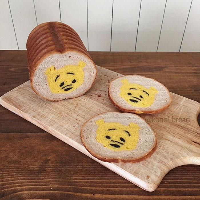 ... rồi tới hình gấu pooh.