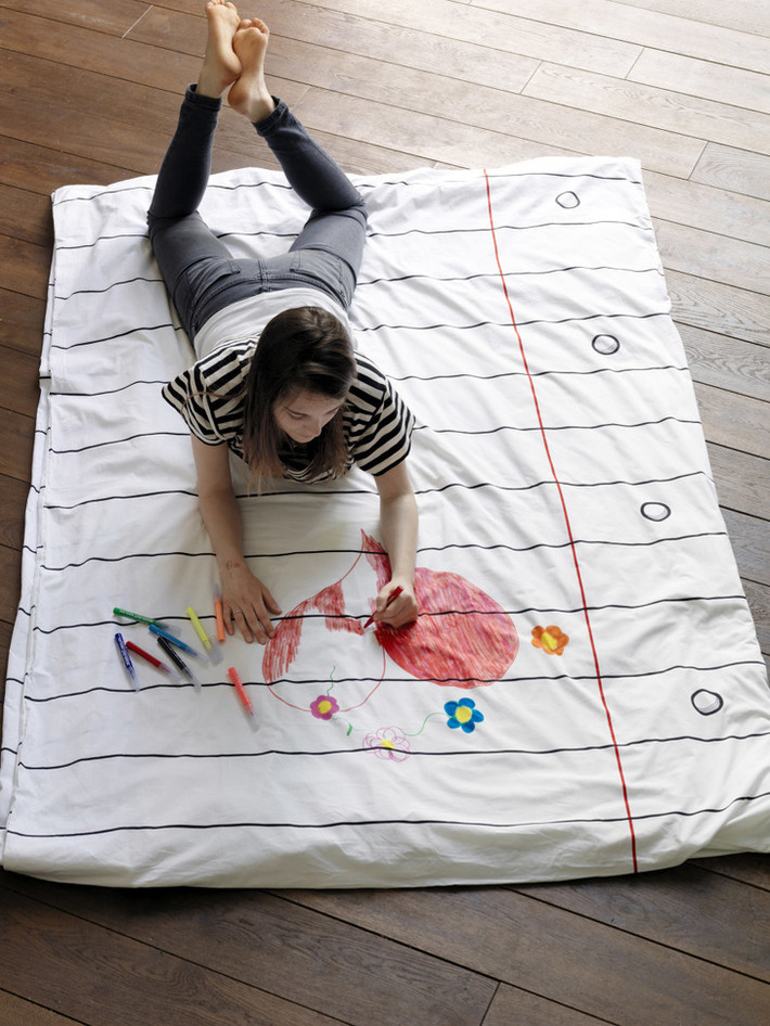 Một trong những dụng cụ hỗ trợ giấc ngủ độc đáo dành cho người thích vẽ.