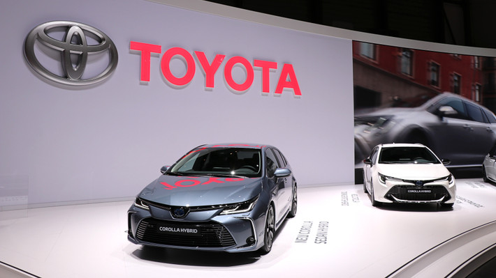 Hãng Toyota của Nhật Bản là nhà sản xuất ô tô lớn thứ ba trên thế giới.