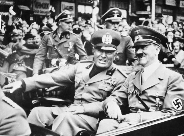 Trùm phát xít Italy Benito Mussolini là một nhân vật khét tiếng trong Thế chiến 2. Y có mối quan hệ thân thiết với trùm phát xít Đức Adolf Hitler.