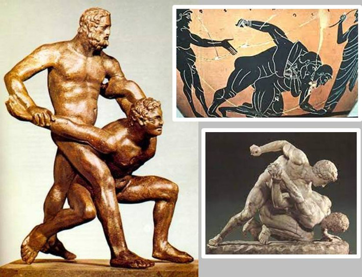 Pankration - cuộc đấu võ tay đôi không sử dụng vũ khí là một trong những nội dung thi đấu nguy hiểm nhất trong Thế vận hội Olympic cổ đại. Trong các cuộc so tài này, vận động viên có thể bị đối thủ đánh trọng thương, thậm chí tử vong trên sân đấu.