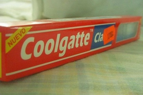 Colgate bị nhái thành Coolgatte.