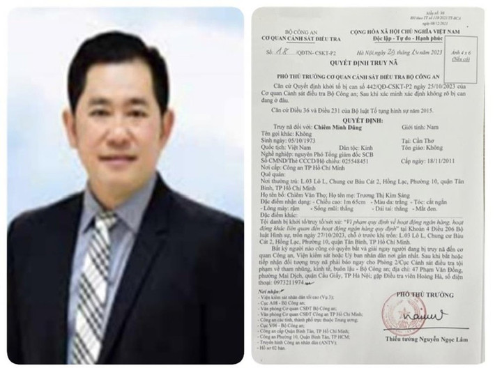 Chiêm Minh Dũng, cựu Phó Tổng giám đốc Ngân hàng SCB đã giúp sức cho Trương Mỹ Lan rút tiền của Ngân hàng SCB, gây hậu quả đặc biệt lớn. Từ ngày 20/11/2012 - 4/4/2019, Chiêm Minh Dũng đã ký hợp thức 362 khoản vay, gây thiệt hại hơn 140.713 tỷ đồng.