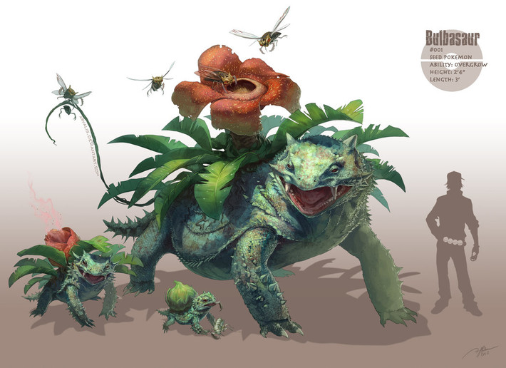 Pokemon Bulbasaur là chủng Pokemon hạt giống, ở cấp độ tiến hóa cao nhất, có thể gọi Bulbasaur là siêu pokemon. Năng lực tấn công của nó tăng lên đáng kể, các đòn tấn công với uy lực khủng khiếp và khả năng phòng thủ cực kỳ kiên cố. Kỹ năng ưa thích của Pokemon Bulbasaur là đòn tấn công tia sáng mặt trời. Phần thực vật của nó tổng hợp và tích tụ năng lượng tia sáng từ mặt trời và khi tấn công thì phóng ra chùm tia sáng mặt trời cực mạnh gây sát thương cao cho đối thủ.