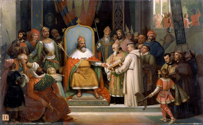 Charles Đại đế còn được biết đến với tên gọi Charlemagne cai trị từ năm 768 - 814. Ông là vua của người Frank và trở thành người cai trị đầu tiên thống nhất Tây Âu và Trung Âu sau khi đế chế La Mã phương Tây sụp đổ vào thế kỷ 5 sau Công nguyên.