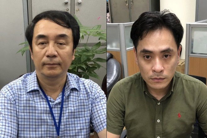 Hai bị can bị điều tra vai trò liên quan đến vụ sản xuất, buôn bán hàng giả, lợi dụng chức vụ quyền hạn và môi giới hối lộ, xảy ra tại Công ty Cổ phần in và văn hóa truyền thông Hà Nội, Công ty TNHH Sản xuất & Thương mại Phú Hưng Phát, Đội Quản lý thị trường số 17 (Tổng cục Quản lý thị trường Hà Nội) và các đơn vị liên quan.