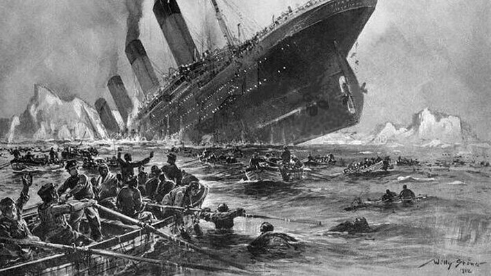 Trong số hơn 2.200 người có mặt trên tàu Titanic mệnh danh "không thể chìm", hơn 1.500 người thiệt mạng cùng con tàu xấu số.