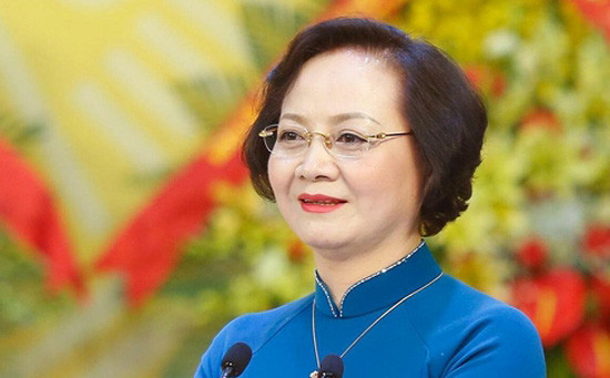 Ủy viên Trung ương Đảng, Bộ trưởng Bộ Nội vụ Phạm Thị Thanh Trà.