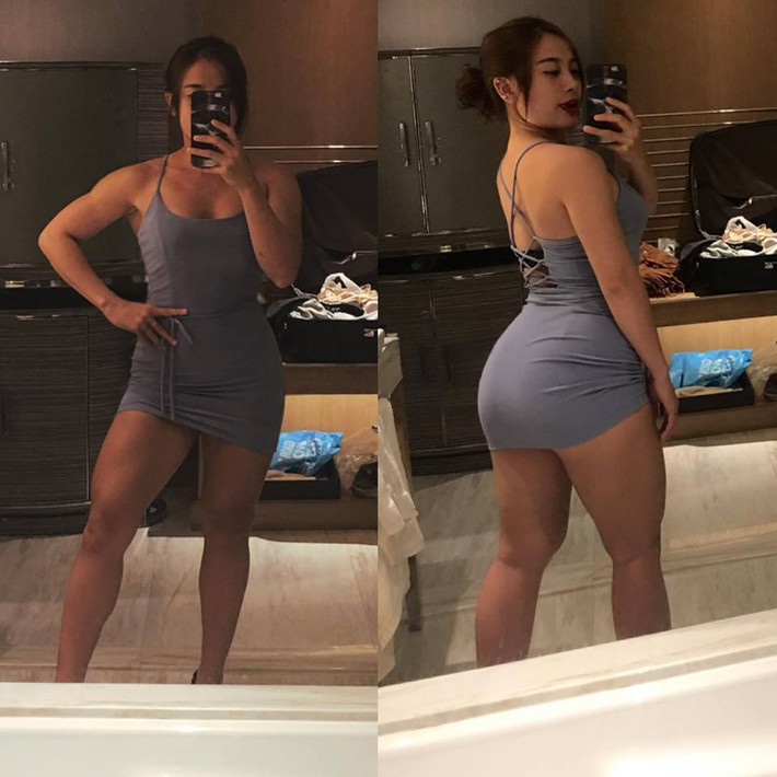 Trước nhiều thắc mắc về thân hình cơ bắp của mình, "cô Kim siêu vòng 3 phiên bản Việt" cũng từng chia sẻ rằng: "Không ít người hỏi Ted rằng nếu có thể quay lại lúc thân hình thon thả, da trắng nuột nà thì Ted có chọn không? Câu trả lời của Ted chỉ có một, sẽ luôn chỉ có một: Nếu có thể quay ngược thời gian lại, Ted xin được biết đến tạ sớm hơn! Vì Ted yêu cơ thể đã qua tôi luyện của mình bây giờ. Không thon thả nhưng nhiều đường cong cơ bắp gợi cảm và làn da không trắng nhưng săn chắc khỏe mạnh!".