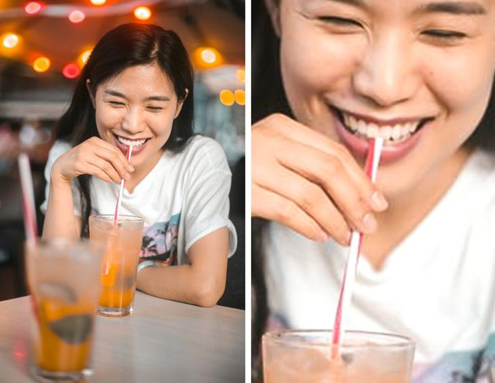 Thường xuyên uống nước ngọt: Các loại nước ngọt đều có đường và chúng có thể phá vỡ men răng, khiến răng yếu và xỉn màu. Để tốt cho răng, bạn nên uống trà đá. Hầu hết các loại trà đều có chứa axit malic, một hợp chất hữu cơ có tính tẩy mạnh, giúp làm tăng sản xuất nước bọt, từ đó, chống sâu răng và ngăn ngừa ố vàng răng.