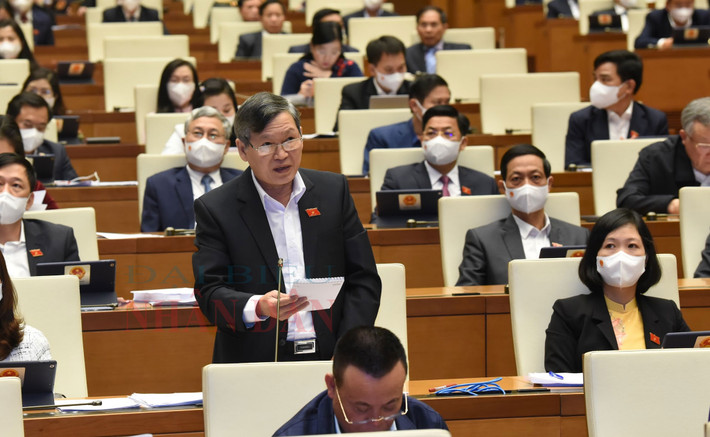 Đại biểu Tô Văn Tám (Kon Tum): “Hàng trăm, hàng nghìn lao động nhập cư trở về quê hương vì không chịu nổi áp lực, khó khăn do cuộc sống và tác động của đại dịch mặc dù chính quyền đã động viên, hỗ trợ và giúp đỡ. Các mệnh lệnh hành chính, các điểm chốt chặn, những quy định, điều kiện đi lại, quy định về điều kiện trở về… đã không ngăn được bởi nhu cầu trở về quê hương là chính đáng. Trong khi đó, các chủ thể khác của xã hội đã sớm nắm bắt nhu cầu này và chung tay giúp đỡ để người dân trở về quê hương. Cần thiết phải tổ chức và thiết lập một cơ chế hành động, thiết chế hành lang kết nối chính quyền với các chủ thể khác trong xã hội để các nguồn lực này được phát huy tốt hơn, có tổ chức hơn”.