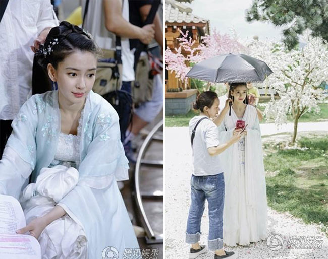 Trong phim "Cô Phương Bất Tự Thưởng", Angelababy vào vai Sính Đình, thị nữ thông minh, có tài dụng binh và sở hữu tiếng đàn, giọng ca mê đắm của vương phủ Kính An ở Quy Lạc quốc.