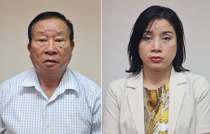 Phạm Huy Lập, Giám đốc và Phạm Thị Kim Oanh, Kế toán trưởng - Công ty Cổ phần Thiết bị y tế Hoàng Nga.