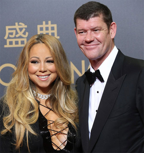 James nổi tiếng là người đàn ông ga lăng. Anh từng tặng Mariah chiếc vòng đính kim cương 33,95 carat có giá 500.000 USD nhân dịp khai trương sòng bạc ở Macau năm ngoái.