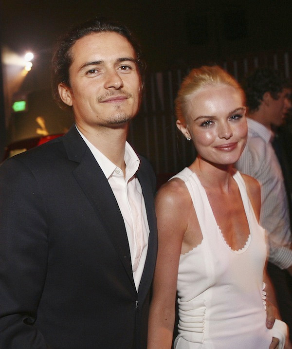 Orlando Bloom hẹn hò Kate Bosworth 4 năm từ năm 2002-2006. Trong khoảng thời gian 4 năm đó, hai người lúc chia tay lúc tái hợp. (Ảnh: Getty Image)