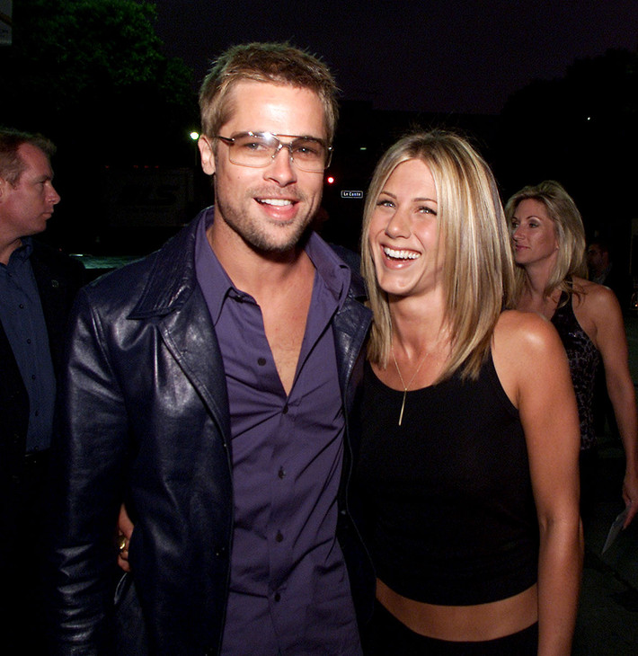 Thời điểm là chồng của Jennifer Aniston là thời gian Brad Pitt nhuận sắc nhất. Có lẽ chính vì vậy mà anh đã lọt mắt xanh Angelina Jolie khi đóng chung phim Mr. and Mrs. Smith. (Ảnh: Celebuzz)