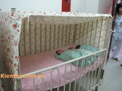 Việc tắm bé sơ sinh trong bồn inox có vòi nước chảy có phải chuyện cá biệt ở BV Phụ sản Hải Phòng? Các bệnh viện khác có quy trình tắm trẻ sơ sinh như thế nào? Hãy cùng Kiến Thức khảo sát thực tế tại Bệnh viện Phụ sản Hà Nội, nơi việc chăm sóc mẹ và bé được thực hiện nghiêm ngặt. Đầu tiên, nhân viên hộ sinh kéo xe đẩy đến từng phòng đón các bé tới phòng tắm riêng của bệnh viện.