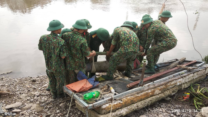 Bộ Chỉ huy quân sự TP Hải Phòng đã đã chỉ đạo Ban Công binh - Phòng Tham mưu phối hợp với chính quyền địa bàn tổ chức khảo sát, quản lý quả bom, đảm bảo an toàn tuyệt đối trước khi được vô hiệu hóa.