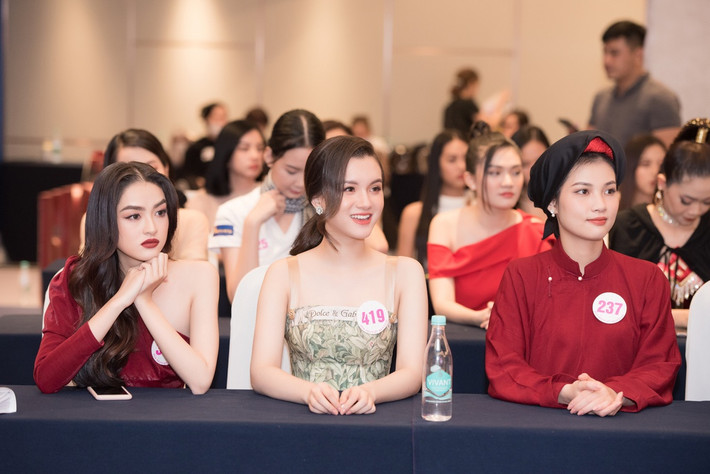 Vòng sơ khảo phần thi Người đẹp tài năng của Hoa hậu Việt Nam 2020 vừa diễn ra tại TP.HCM với sự góp mặt của 35 thí sinh.