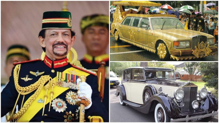 Theo trang Hotcars, Quốc vương Hassanal sở hữu 600 chiếc Rolls-Royce, 450 chiếc Ferrari và 380 chiếc Bentley. Bộ sưu tập của ông trị giá hơn 5 tỷ USD, tổng cộng hơn 7.000 chiếc xe.