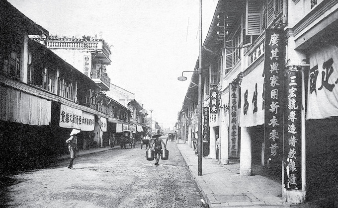 Một góc Chợ Lớn ở Sài Gòn hơn 100 năm trước.