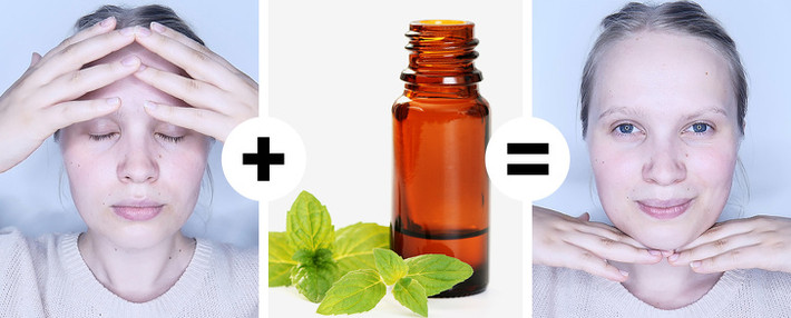 Hương liệu: Mùi thơm của một số loại tinh dầu, đặc biệt là hoa oải hương, có thể làm dịu cơn đau đầu. Nhẹ nhàng xoa dầu trên trán và thái dương và nằm nghỉ trong một căn phòng tối, yên tĩnh và thư giãn. Ngoài ra, bạn có thể dùng tinh dầu bạc hà.