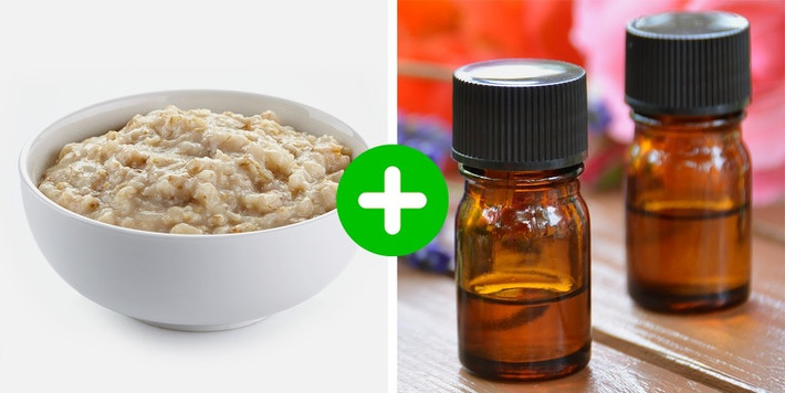 Mặt nạ chân bằng yến mạch và dầu jojoba: Trộn bột yến mạch với dầu jojoba và nước đủ để tạo thành một hỗn hợp sệt. Bôi nó lên gót chân và để yên trong 30 phút. Rửa chân bằng nước ấm và lau khô bằng khăn mềm. Lặp lại hàng ngày.