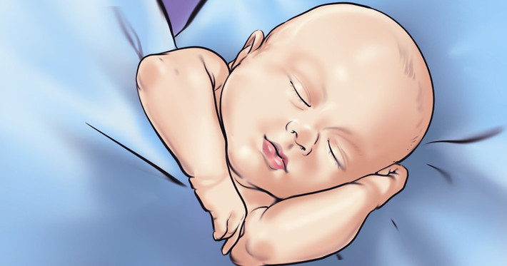 Để bé nằm ngửa: Cách giúp bé ngủ ngon tiếp theo là để bé nằm ngửa, nằm ngửa sẽ tốt cho sức khỏe của trẻ, giúp bé thở dễ dàng hơn đồng thời làm giảm nguy cơ đột tử ở trẻ sơ sinh (SIDS) do các bé không thể tự lật sấp hay lật nghiêng và khiến mình bị ngộp thở.