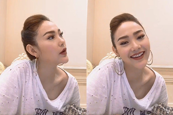 Hồi tháng 4, Minh Hằng khiến nhiều người bất ngờ khi lộ dung mạo quá khác lạ. Gương mặt dài với phần cằm nhọn hoắt của cô khiến khó ai còn nhận ra một "bé Heo" bầu bĩnh, đáng yêu thuở nào.