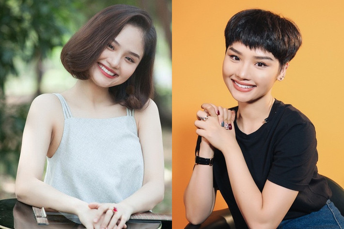 Kiểu tóc bob và tóc pixie mái bằng giúp Miu Lê lột xác hoàn toàn, cô trở nên thu hút, năng động và thời thượng hơn.