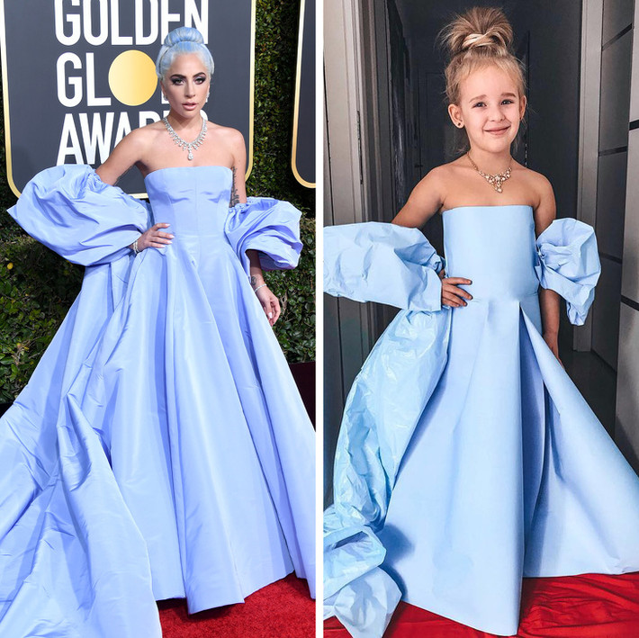 Stefani biến hóa thành phiên bản nhí của Lady Gaga.