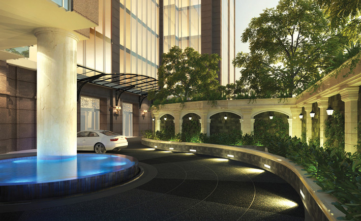 Với lối vào khu sân riêng từ đường Trương Định, khu 218 căn hộ Léman Luxury Apartments được thiết kế tỉ mỉ từng chi tiết nằm riêng biệt từ tầng 7 đến tầng 24. Đây thực sự là một ốc đảo giữa lưng trời nhìn xuống Công viên Tao Đàn xanh ngát, Nhà thờ Đức Bà và dinh Thống Nhất.