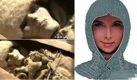 Trong quá trình thực hiện dự án khảo cổ ở khu di chỉ Tiểu Hà, Lop Nur vùng Tân Cương năm 2003, các chuyên gia đã tìm thấy lăng mộ cổ chứa xác ướp công chúa.