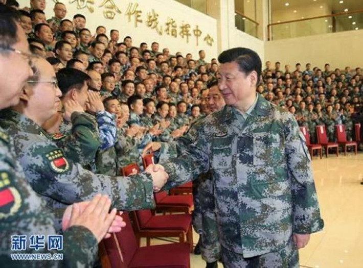 Hầm trú ẩn tuyệt mật này thuộc Trung tâm Chỉ hủy Tác chiến Hỗn hợp của Quân ủy Trung ương Trung Quốc.