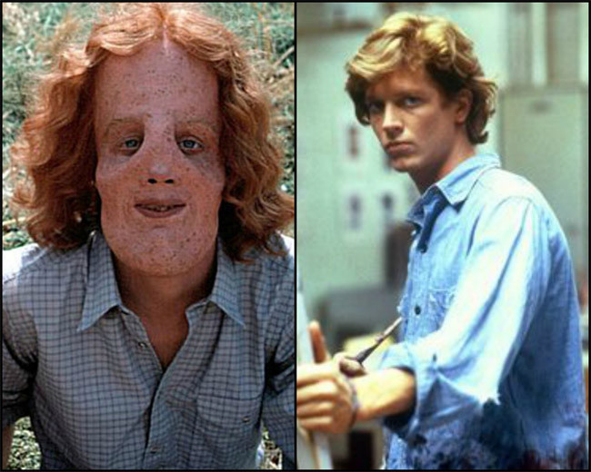 Nhìn nhân vật do Eric Stolz thủ vai trong phim Mask mọi người sẽ không ngạc nhiên khi chuyên gia hóa trang Michael Westmore đã nhận được giải Oscar Hóa trang xuất sắc năm 1985. Phim kể về Roy L.Dennis, một cậu bé sinh ra bị dị dạng xương sọ.