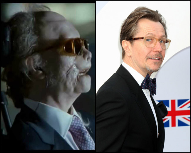Gary Oldman đã khiến khán giả sốc khi nhìn thấy anh trong phim Hannibal. Để có được ngoại hình kinh dị như vậy, Oldman đã mất 5-6 tiếng mỗi ngày để hóa trang cho nhân vật.