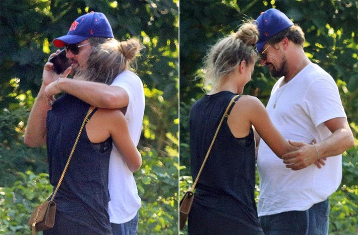 Leonardo DiCaprio đã vỗ về tình trẻ, người mẫu Đan Mạch sau tai nạn. May mắn đây chỉ là va chạm nhẹ nên không ai bị thương.